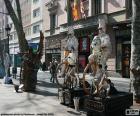 Ανθρώπινα αγάλματα, Βαρκελώνη